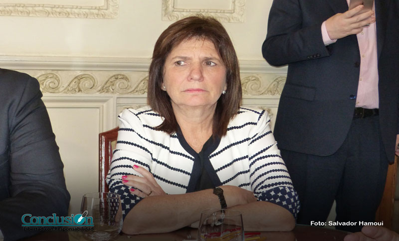 Bullrich y la inseguridad: «Los argentinos se sienten más seguros»