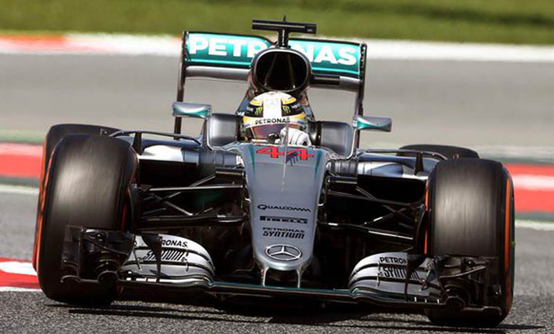 Fórmula 1: el inglés Hamilton largará primero en España
