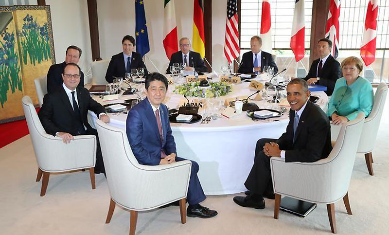 Los países integrantes del G7 se reúnen en Japón con el foco en la economía y en China