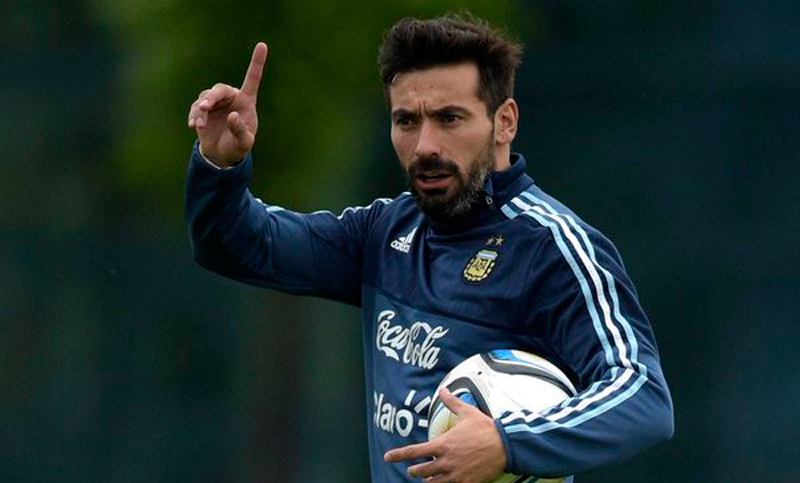 “Estoy contento de seguir en el seleccionado”, dijo Lavezzi