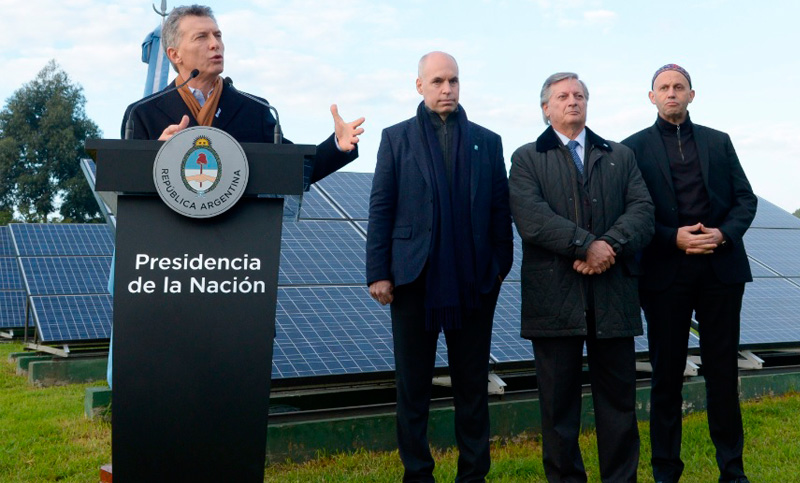 Macri lanzó el plan Renovar y se quejó de la «crisis energética» que heredó