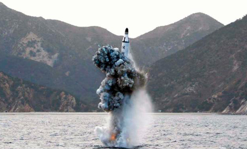 Corea del Norte habría fracasado en nuevo lanzamiento de misil