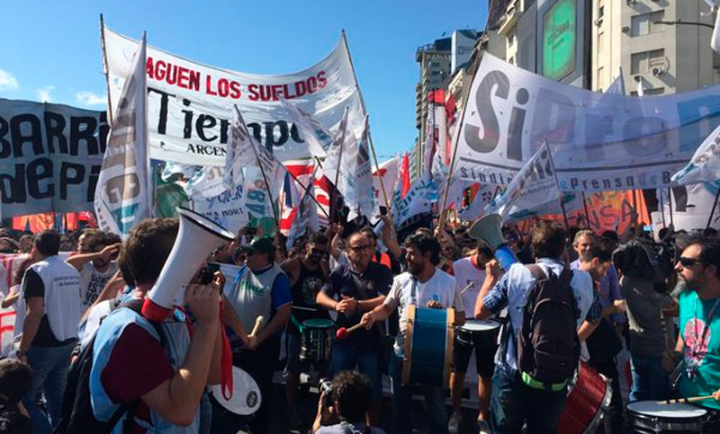 Trabajadores de prensa, unidos contra los despidos, el ajuste y la precarización