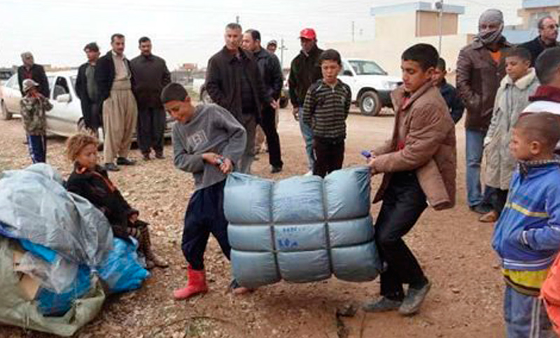 La ONU ayudó a la mitad de los sirios que viven en áreas de riesgo