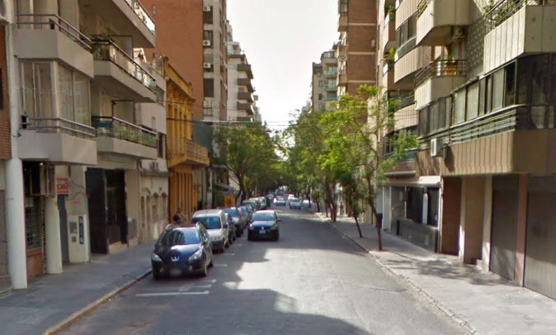 Se derrumbó el pozo de un edificio en construcción en pleno centro de la ciudad