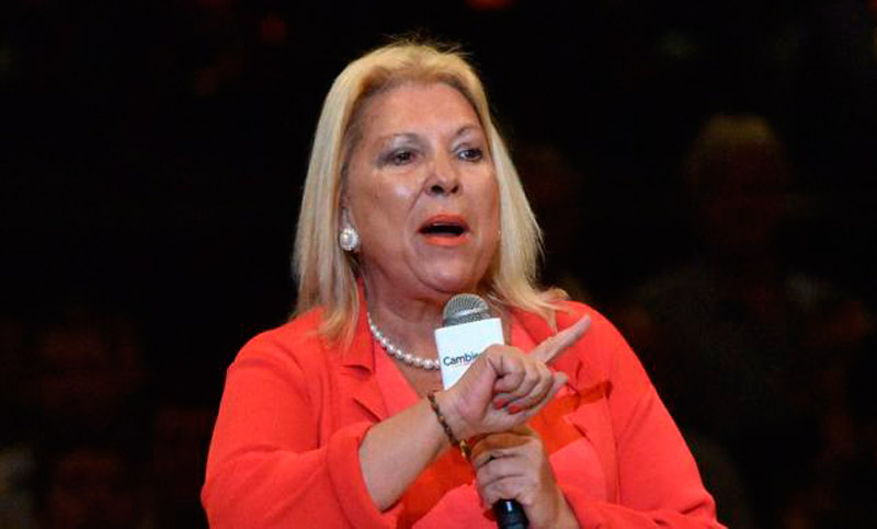 Carrió pide “pacto por el empleo” con la SUBE