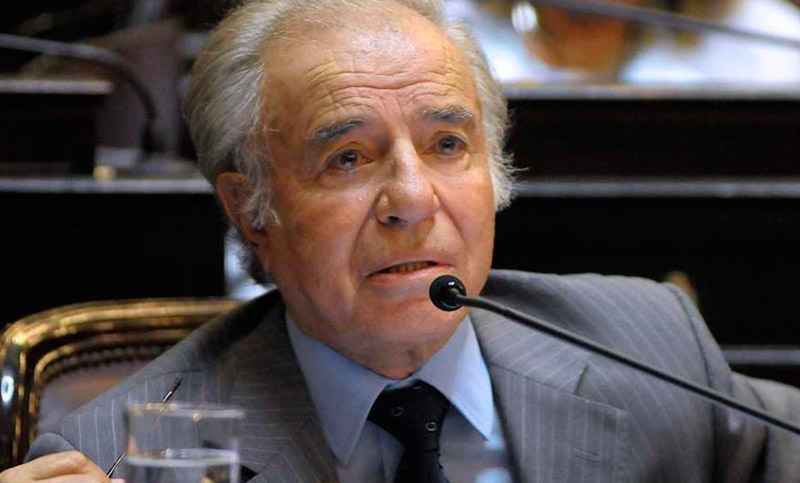 Fiscales de la causa Amia citaron al ex presidente Carlos Menem