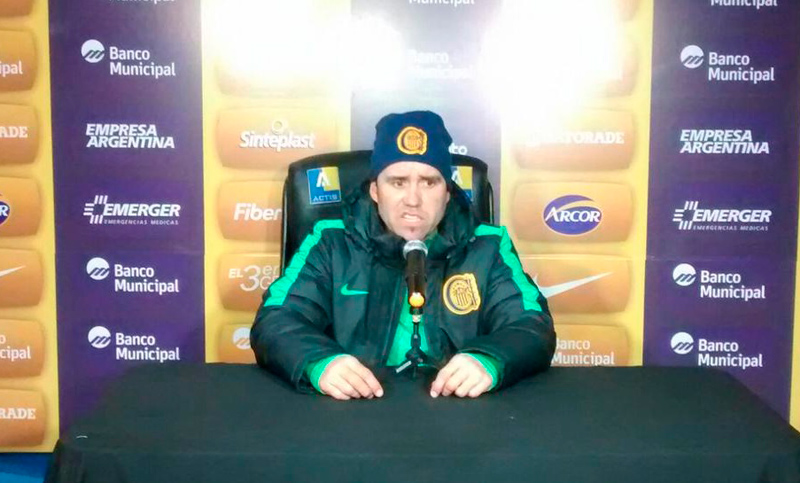 Chacho Coudet: «Este equipo respondió en los duelos individuales»