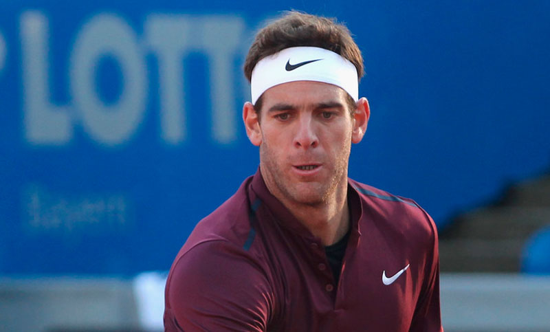 Del Potro, luego de quedar afuera en Madrid, se bajó de Roma