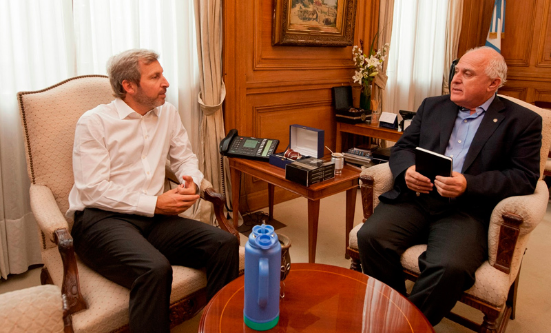 Lifschitz junto a Frigerio para acordar la devolución de la coparticipación