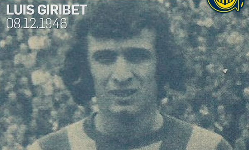 Falleció el “Oreja” Giribet, campeón con Central en 1973