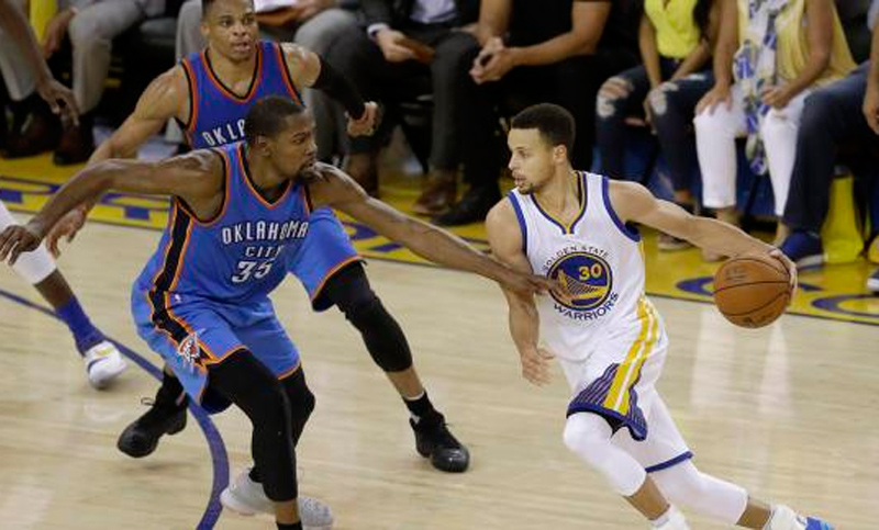 NBA: Warriors dejó en el camino a Thunder y jugará la final con Cleveland