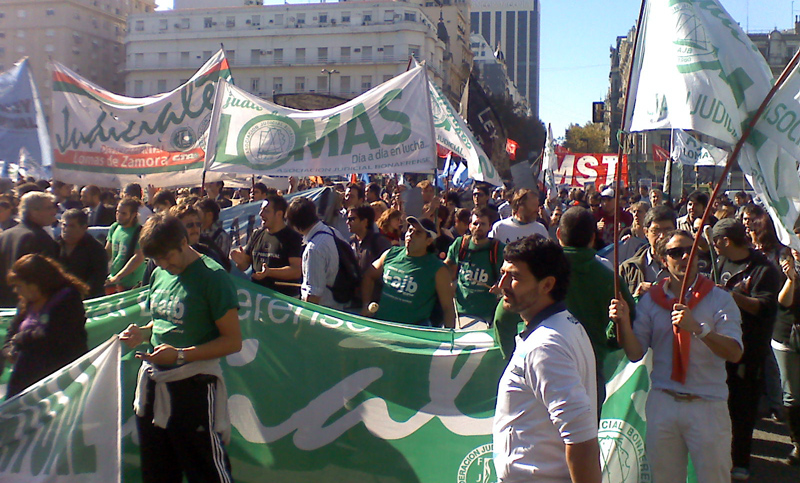 Buenos Aires: judiciales y médicos vuelven a protestar