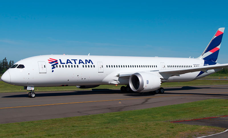 Aeronáuticos paralizan este miércoles los vuelos de Latam