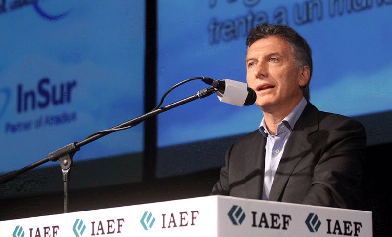 Macri abrirá el Congreso Anual de los Ejecutivos de Finanzas