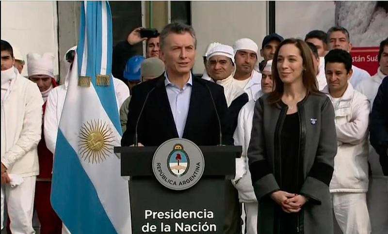 Macri confirmó el veto: «Es una ley antiempleo que va contra los argentinos»