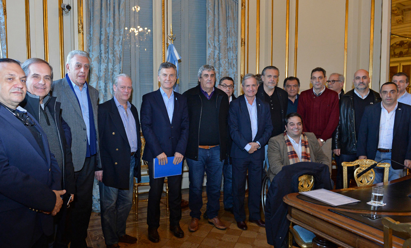 UPCN acordó la paritaria y los referentes visitaron a Macri