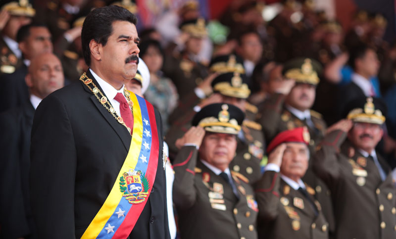 Maduro ordenó ejercicios militares frente a «planes de intervención»