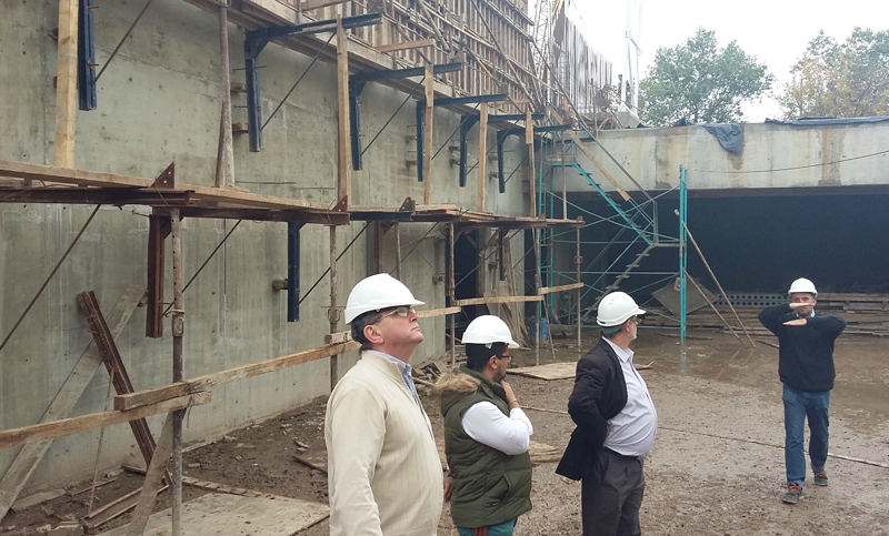 Avanzan las obras del Museo del Deporte en el predio del ex Batallón 121