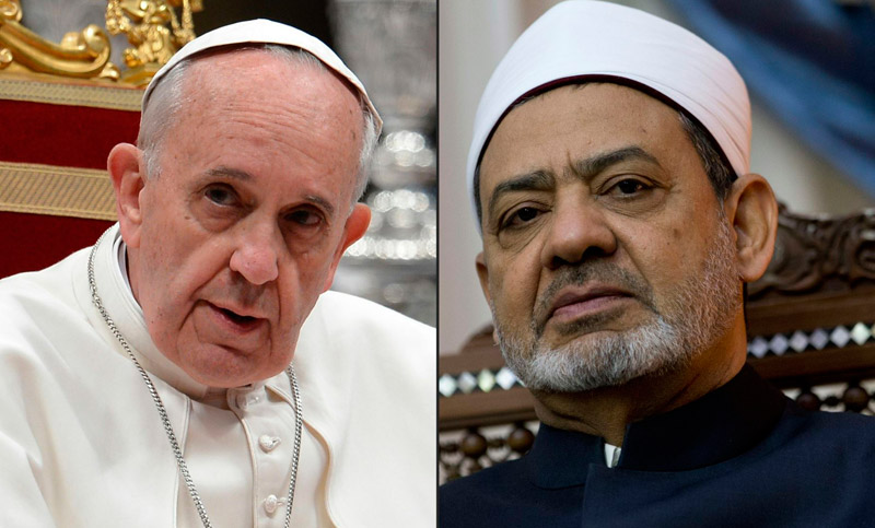 El Papa recibirá al Imán de la prestigiosa mezquita Al  Azhar