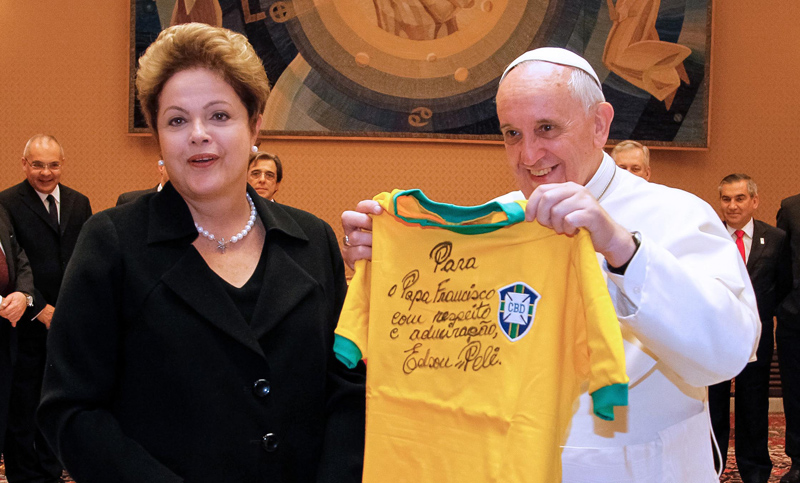El Papa y un mensaje a Brasil: pidió «armonía y paz»