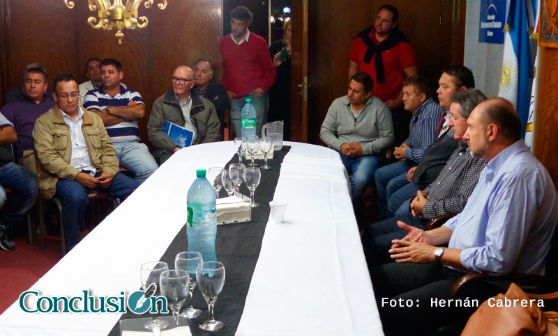 Movimiento Sindical Rosario se reunió con Perotti por tarifazos