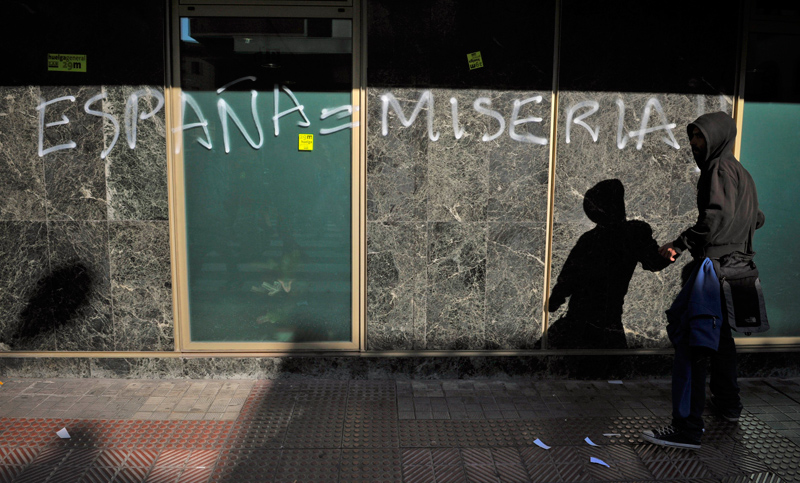 Uno de cada cinco españoles ya se encuentra en riesgo de pobreza