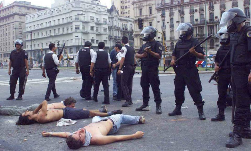 Se conoce la sentencia del juicio por la represión de 2001
