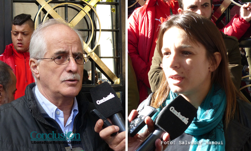 Dos miradas críticas contra el gobierno tras el acto del sindicalismo