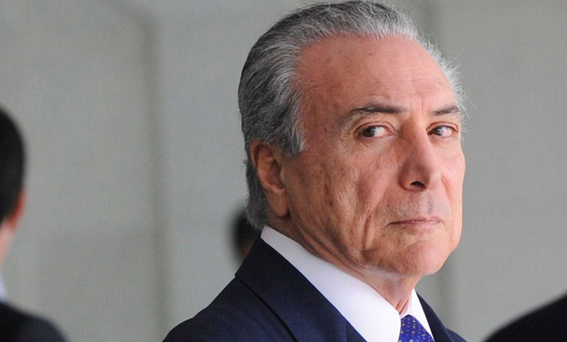 Michel Temer prepara un recorte del gasto público y “duras” reformas en Brasil