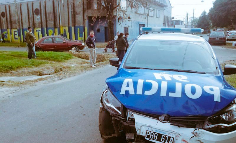 Empalme Graneros: robo y persecución policial que terminó en choque