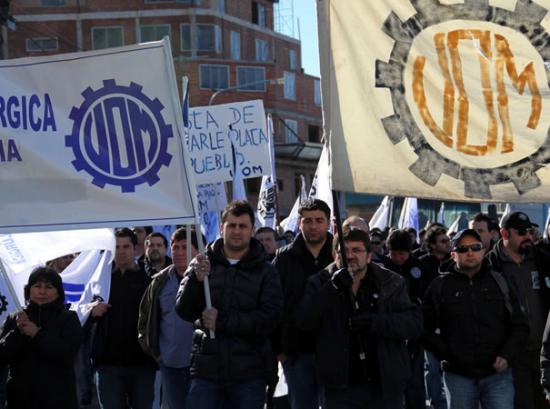Los metalúrgicos analizan una medida de fuerza para el 22 de mayo