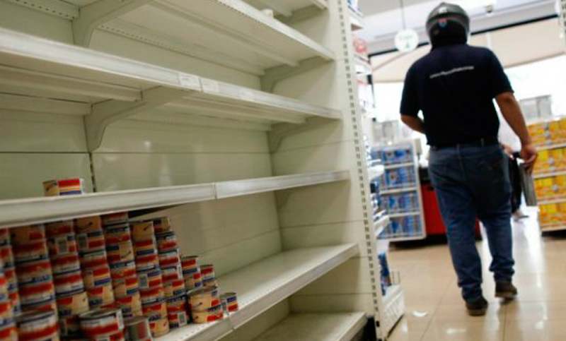 En Venezuela la escasez de productos básicos supera el 80%