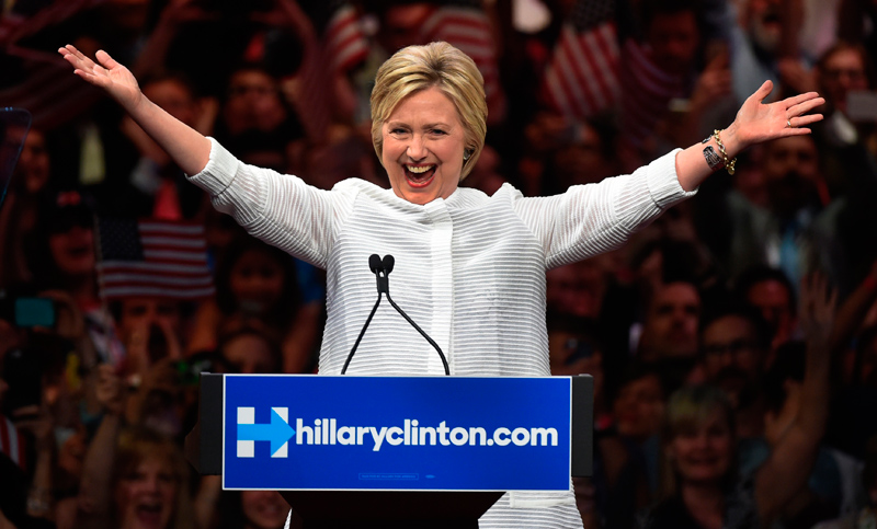 Hillary Clinton hace historia: será candidata a la Casa Blanca