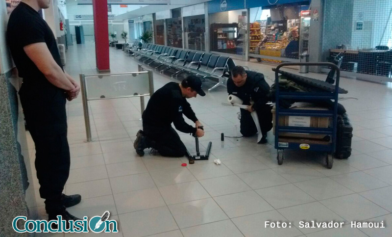 Se realizó el simulacro de evacuación en el Aeropuerto