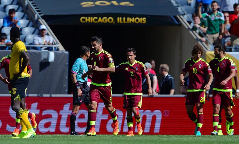 Copa América: Venezuela derrotó a Jamaica en el grupo C