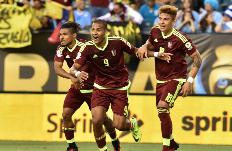 Venezuela eliminó a Uruguay y podría ser rival de Argentina en cuartos
