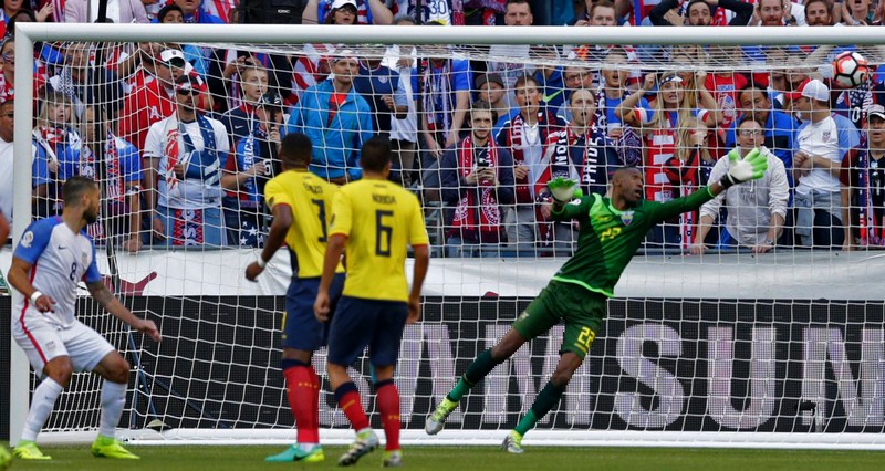 Estados Unidos derrotó a Ecuador y es semifinalista de la copa