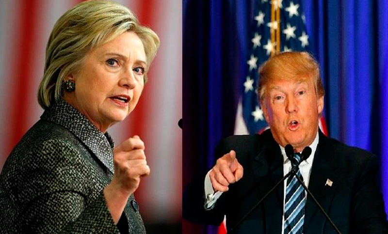 Estados Unidos: Clinton aumenta ventaja sobre Trump según un nuevo sondeo