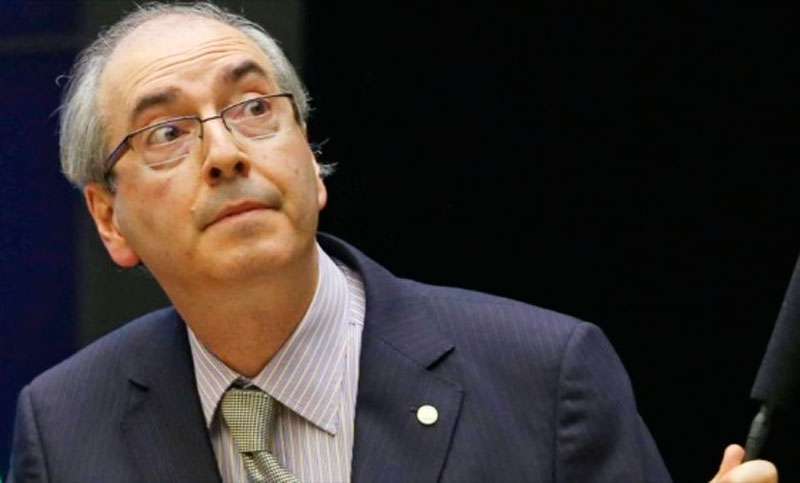 Denuncian que el diputado brasileño Cunha cobraba sobornos millonarios