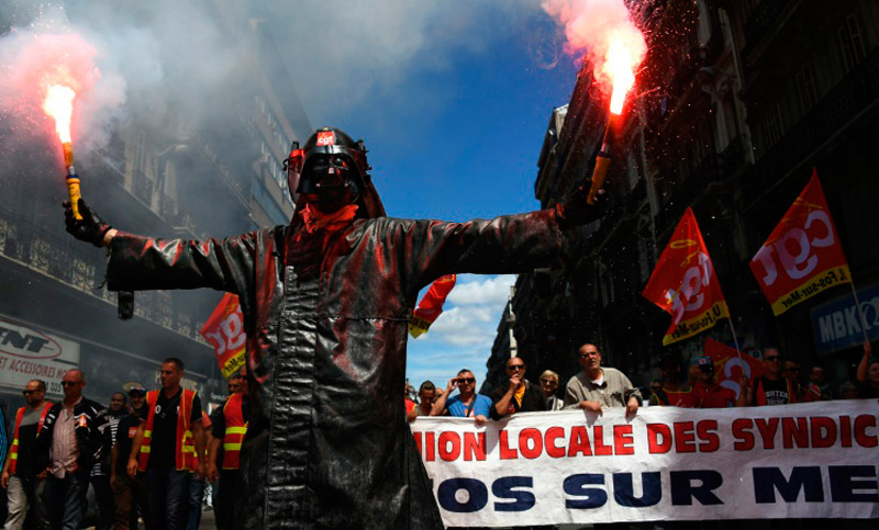 Disminuye temor de caos durante la eurocopa por huelgas en Francia