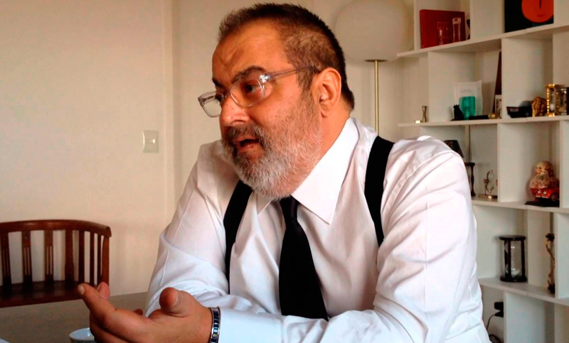 Jorge Lanata fue internado por una descompensación