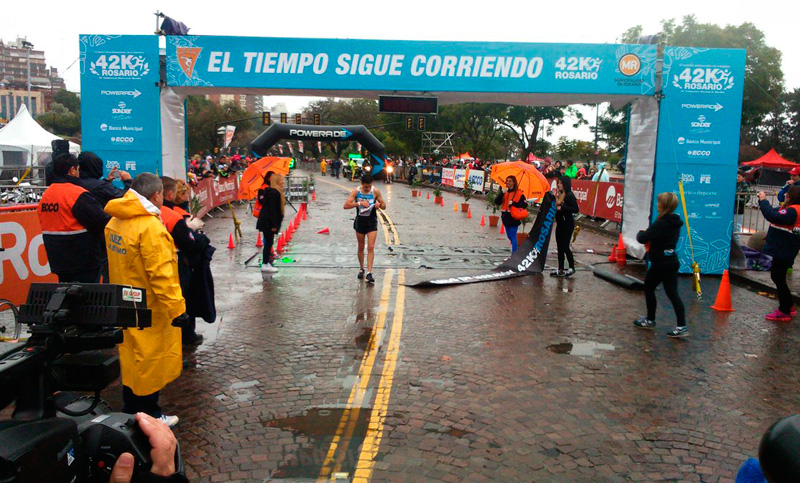 Oriundo de Chubut, Darío Ríos fue el ganador de los 42 kilómetros