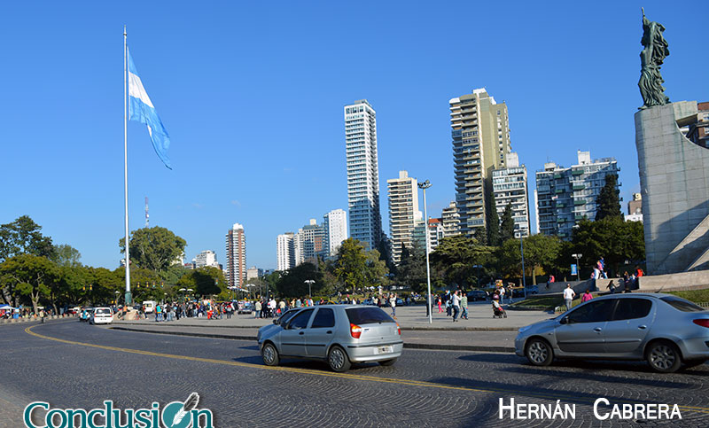 Rosario festeja el día de la bandera
