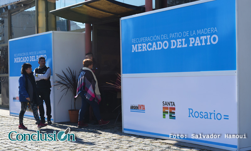 Mercado del Patio: un tercio a productores de economía social