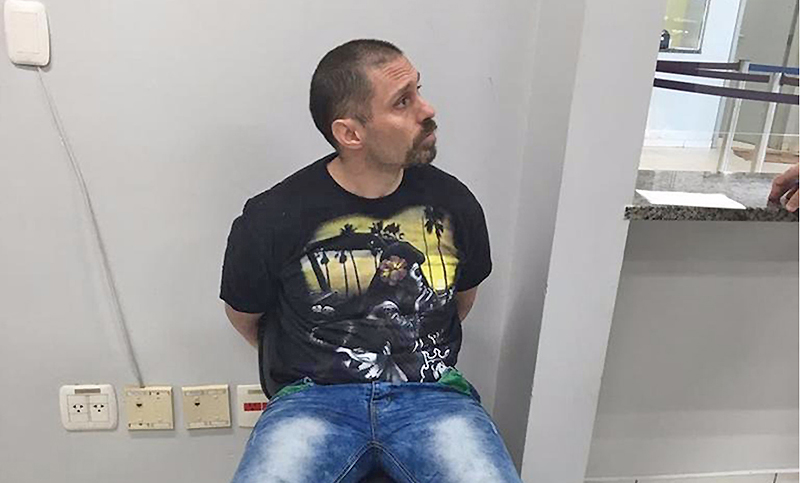 Pérez Corradi habló ante la prensa, se declaró inocente y confesó tener miedo