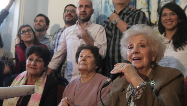 Abuelas de Plaza de Mayo suspendió acto por amenazas de bomba