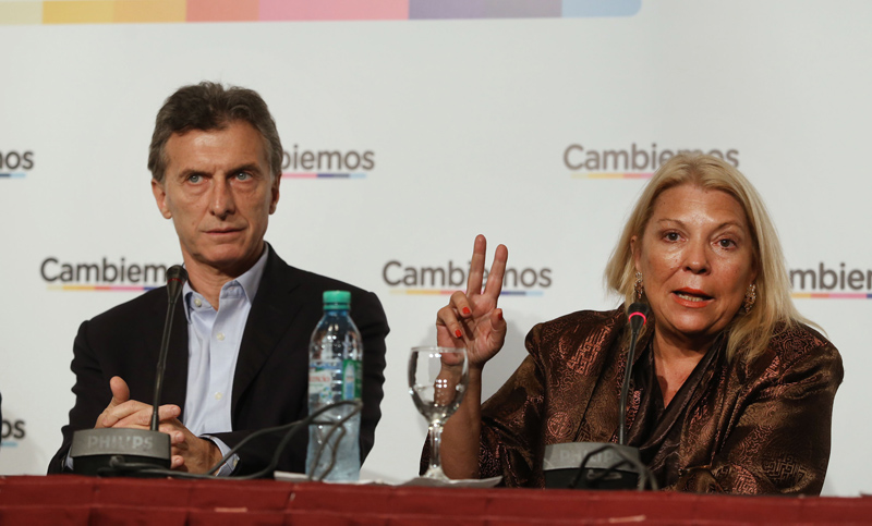 Para Carrió «hay grupos que trabajan para voltear a Macri»