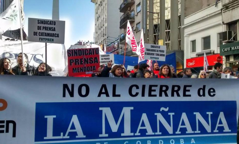 Cerró el diario La Mañana y dejó a 61 empleados en la calle