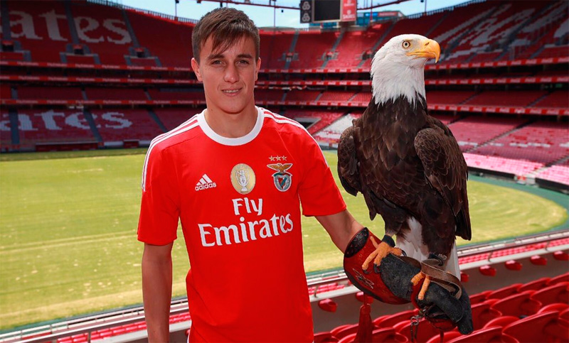 Franco Cervi ya se incorporó al Benfica de Portugal